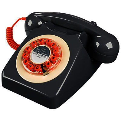 Wild & Wolf 746 1960s Corded Telephone Grey